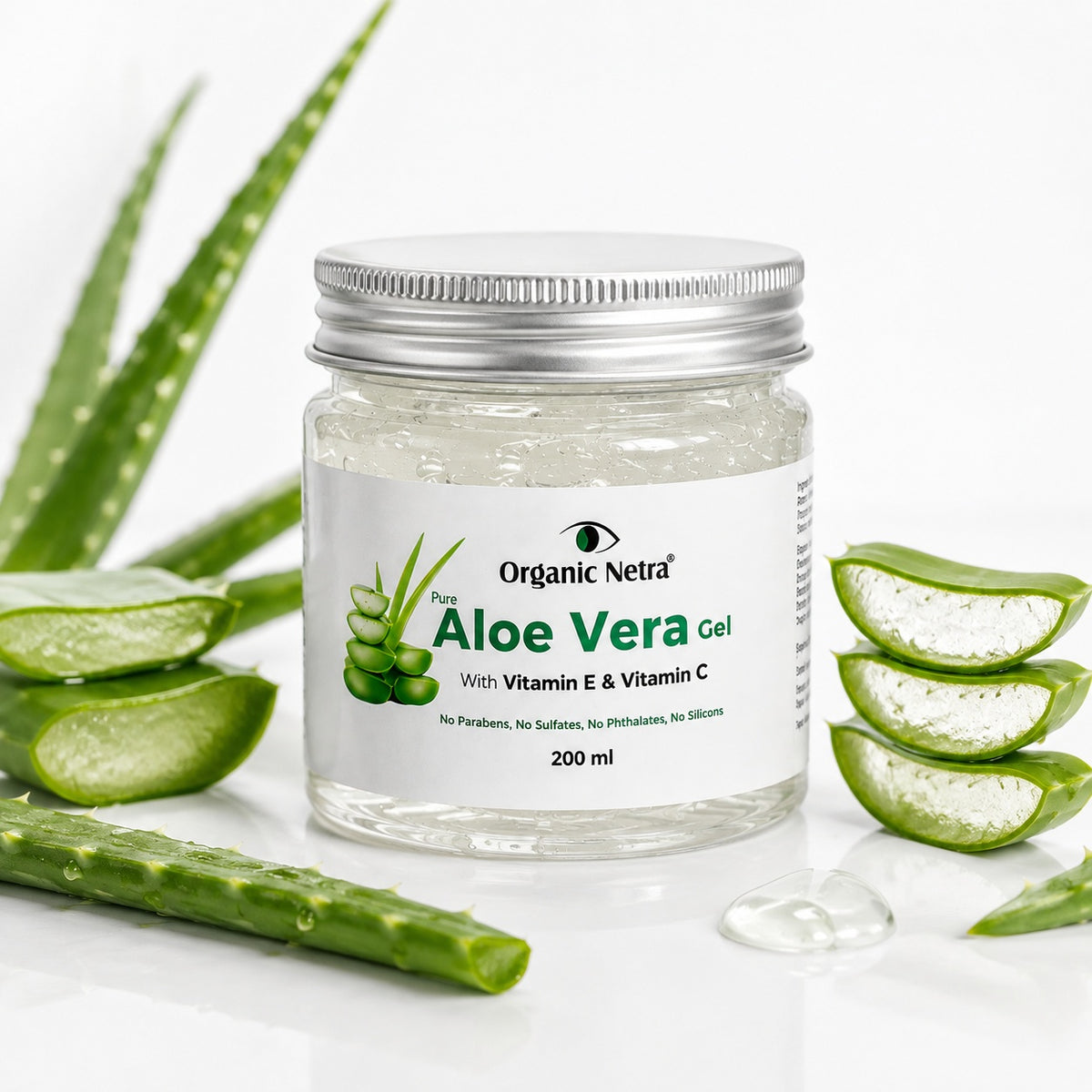 Aloe Vera Gel Jar